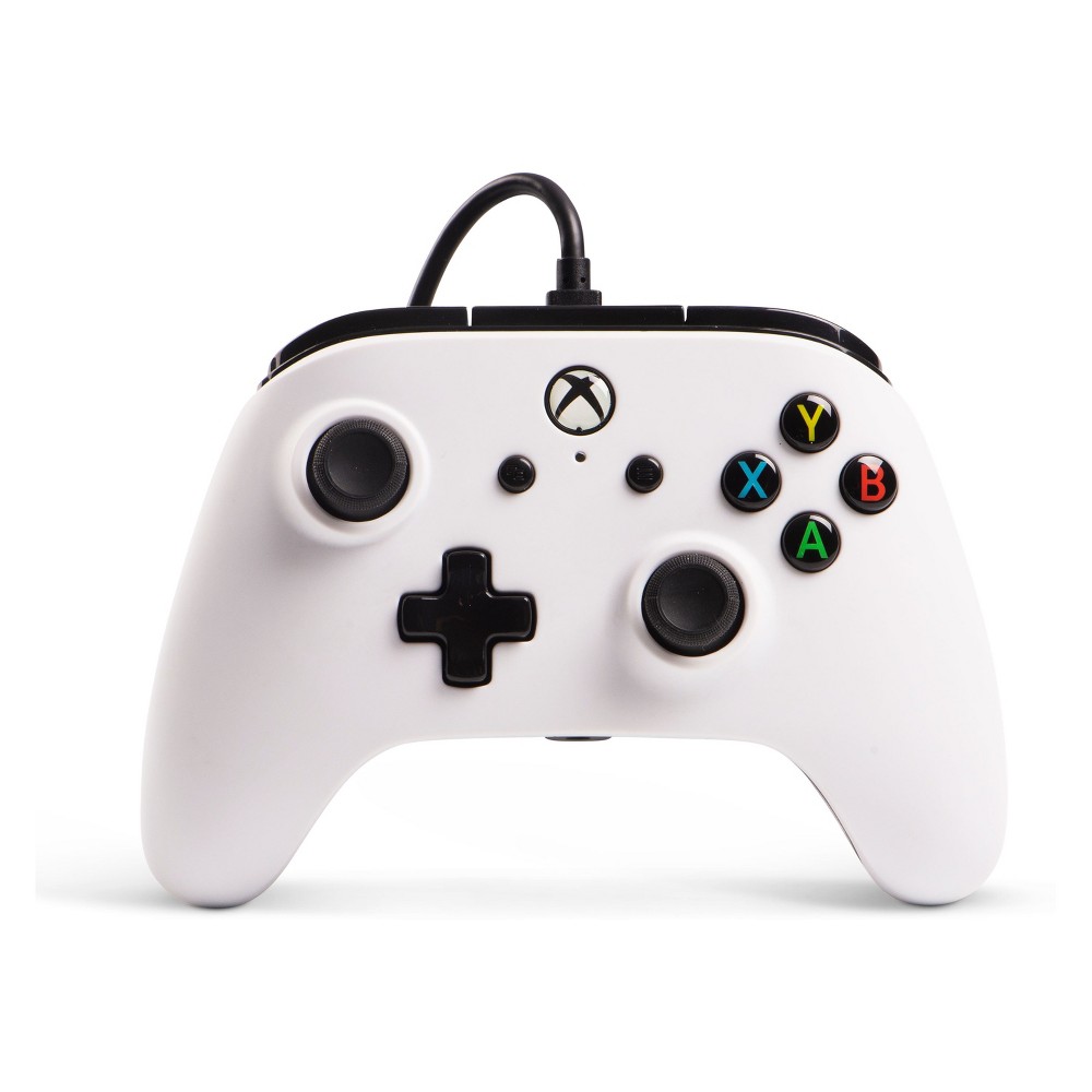 UPC 617885018480 product image for PowerA Enhanced Wired Controller for Xbox One - White | upcitemdb.com