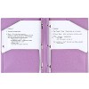 Five Star 2 Pocket Plastic Folder with Prongs - 2 of 4