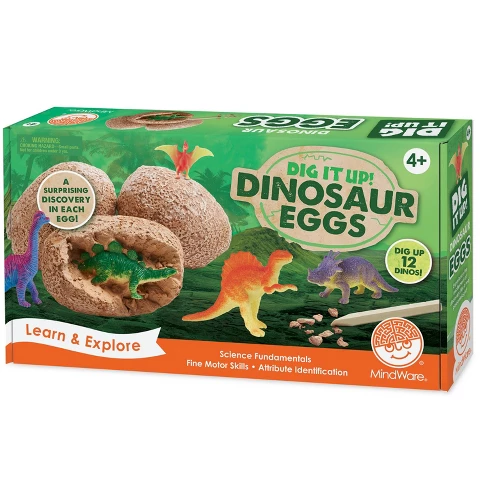 MindWare Dig It Up! Dinosaur Eggs: product photograph from Target.
