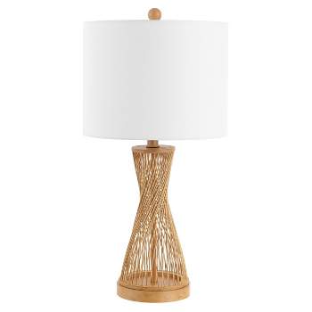 Magnus Bamboo Table Lamp - Natural - Safavieh.