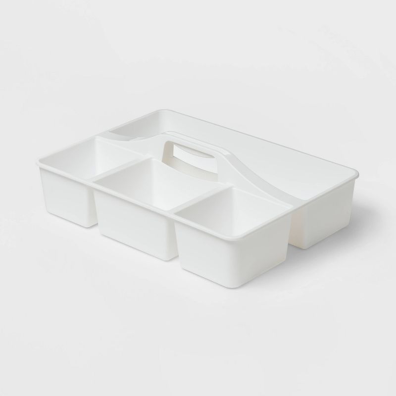 Divided Caddy Organizer White - Brightroom&#8482;, 1 of 7