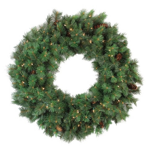 Northlight Pre-lit Royal Oregon Pine Artificial Christmas Wreath, 36 ...
