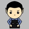 Men's Star Trek Kawaii Spock and Cat T-Shirt - 2 of 4