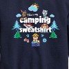 Boys' - Paw Patrol - This Is My Camping Sweatshirt Graphic Long Sleeve Fleece Sweatshirt - 2 of 4