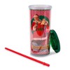 Silver Buffalo Coca-Cola Santa Claus Holidays Carnival Cup With Lid and Straw | Holds 20 Ounces - 3 of 4