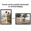 Americanflat Poster Frame - Perfect for Photos and Artwork - Black - 4 of 4