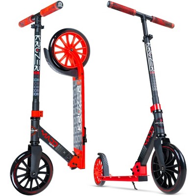 Folding Kick Scooter for Adults and Teens - Adjustable Handlebar - Lightweight Durable Frame - 200mm Wheels - Madd Gear Scoot 200