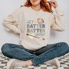 Simply Sage Market Hey Batter Batter Swing Watercolor Garment Dyed Long Sleeve - 2 of 4