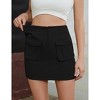 Clearlove Women's High Waist Basic Bodycon Workwear Short Mini Skirt - 3 of 4