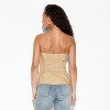 Women's Foldover Linen Blend Tube Top - Wild Fable™ - 3 of 3