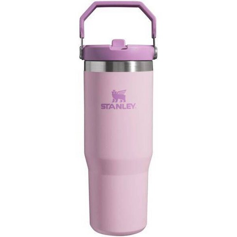 Stanley Double-Wall Vacuum Insulated - Pink - ICEFLOW FLIP STRAW TUMBLER  30OZ