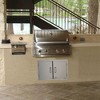 Bull Outdoor Products Stainless Steel Patio Grill Island Double Access Doors - image 4 of 4