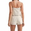 Women's Belrose Embroidered Crop Top And Shorts Set - MABLE - 3 of 4