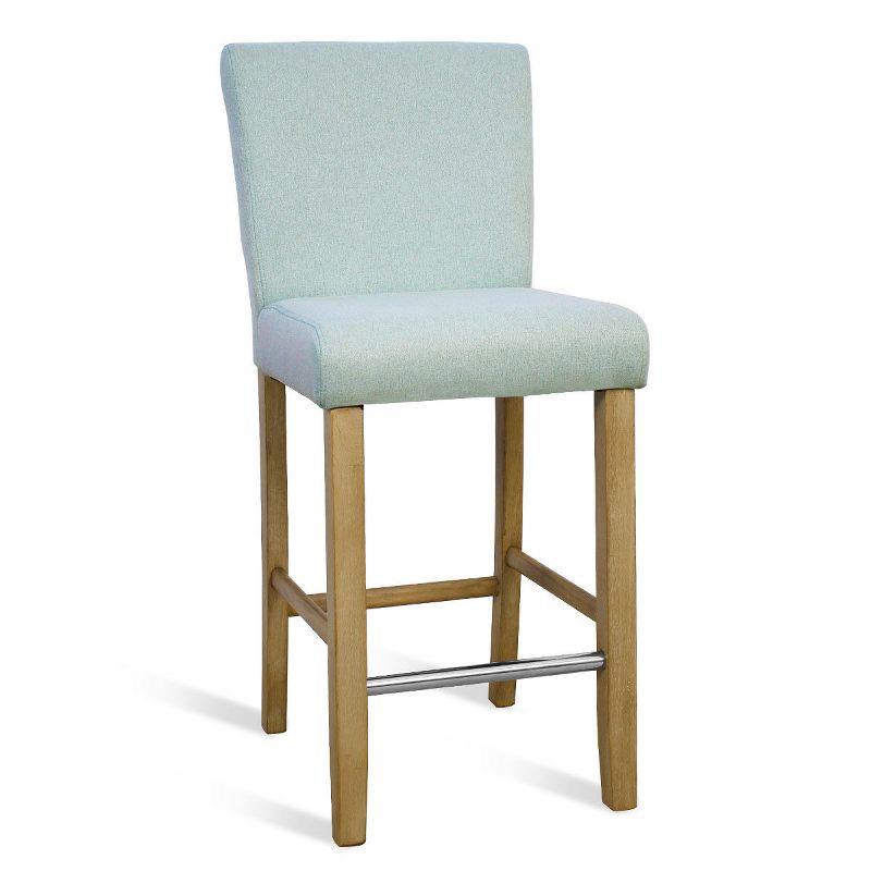 26" Portland  Upholstered Counter Height Barstool Wood(Set of 2) -The Pop Maison, 6 of 11