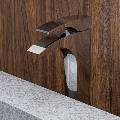 ALFI  AB1587-PC Tall Polished Chrome Single Lever Bathroom Faucet