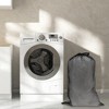 Unique Bargains Drawstring Double Handles Laundry Bags 1 Pc - 2 of 4
