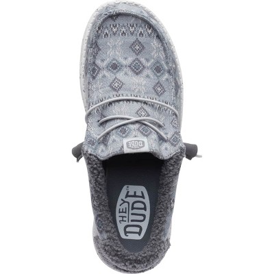 HEYDUDE Men Wally Sweater , Monument Grey/Multi, 11 — фото 3