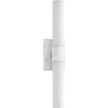 Progress Lighting Blanco 1-Light LED Wall Sconce, Black Finish, Etched White Glass Shade - 3 of 4