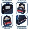 RALME 16 Inch Shark Backpack with Lunch Box Set for Boys or Girls, Value Bundle, Blue - image 3 of 4