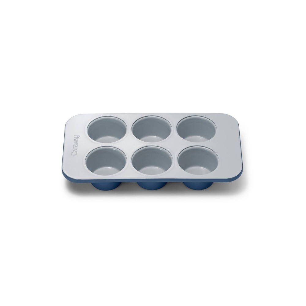 Caraway Home 6c Nonstick Ceramic Muffin Pan Navy
