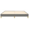 vidaXL Dark Gray King Size Box Spring Bed Frame, 100% Polyester Fabric, with California Prop 65 Warning - 4 of 4