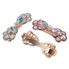 Unique Bargains Women's Hair Clips Accessories Hair Barrettes Sparkly Bling Rhinestones Hairpins 3 Pcs - 3 of 4