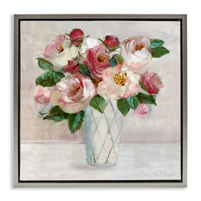 Stupell Industries Pink & Red Rose Bouquet, 25" x 25"