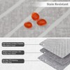 Modern Geometric Area Rug Farmhouse Stripe Area Rug Living Room Stain Resistant Non-Slip Carpet for Bedroom Dining Room - 4 of 4