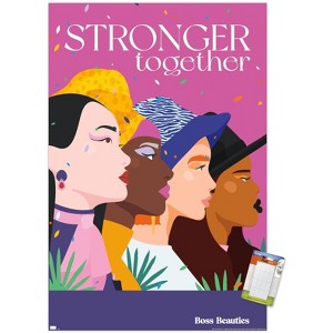 Trends International Boss Beauties - Stronger Together Unframed Wall Poster Prints - 1 of 4