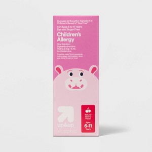 Children's Diphenhydramine HCI Allergy Relief Liquid - Cherry - 8 fl oz - up&up™ - 1 of 4