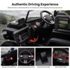 24V 2 Seater Ride On Car, Electric Truck for Big Kids Ages 3-8, Ride On Toy with 5.5MPH Max Speed, Remote Control, Accelerator Pedal, Treaded Tires - 3 of 4