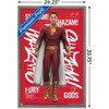 Trends International DC Comics Movie Shazam! Fury of the Gods - Shazam! Framed Wall Poster Prints - 3 of 4
