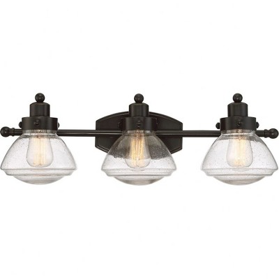 Quoizel Lighting Scholar 3 - Light Vanity in  Palladian Bronze