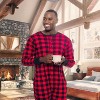 Ross Michaels - Men's Buffalo Plaid One Piece Pajama Union Suit