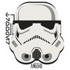 Girls Star Wars: Andor Stormtrooper Helmet Portrait T Shirt - 2 of 4