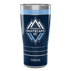 MLS Vancouver Whitecaps FC 20oz MVP Stripe Stainless Steel Tumbler - 1 of 3