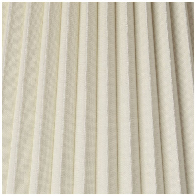 Springcrest Ivory Pleated Large Lamp Shade 11" Top x 19" Bottom x 14.25" High x 14.5" Slant (Spider) Replacement with Harp and Finial, 3 of 9
