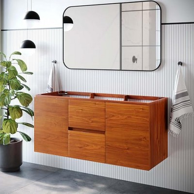 Modway Scenic 48" Single Sink Compatible (Not Included) Bathroom Vanity Cabinet