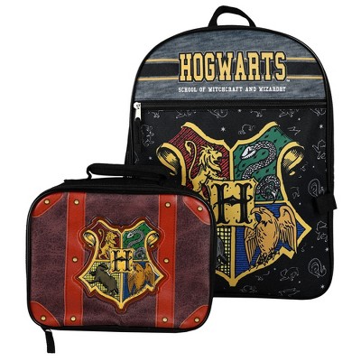 Harry Potter Hogwarts Kids 16-inch Backpack With Trunk-inspired Lunch ...