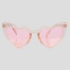 Anna-Kaci Active Women's Vibrant Heart-Shaped Fashion Sunglasses UV400 Protection - 2 of 4