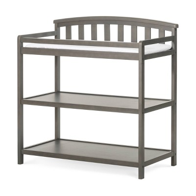 Image of Child Craft Curve Top Changing Table - Dapper Gray