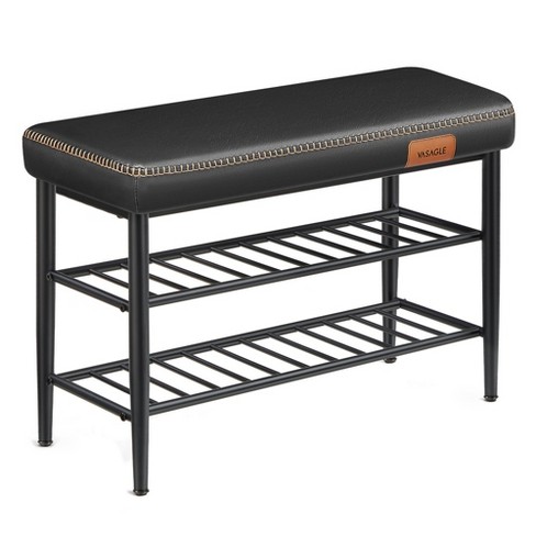 VASAGLE EKHO Collection - Ottoman Bench, Synthetic Leather