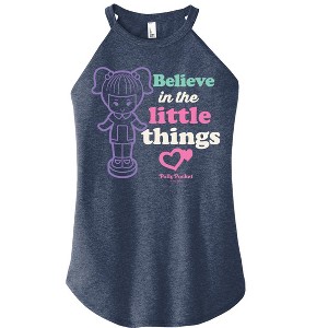 Women's - Polly Pocket - Believe In The Little Things Graphic High Neck Tank - 1 of 2