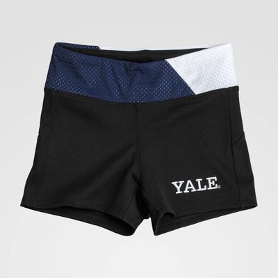 NCAA Yale Bulldogs Yoga Shorts - Black M