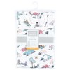 Hudson Baby Infant Girl Convertible Swaddle Sleep Sack, Pink Dinosaur Adventures - 2 of 4