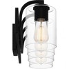 Quoizel Lighting Landsdowne 4 - Light Vanity in  Matte Black - 4 of 4