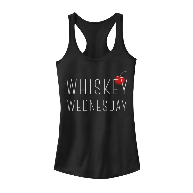 CHIN UP Whiskey Wednesday Racerback Tank Top, 1 of 5
