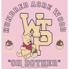 Girl's Winnie the Pooh Bear Collegiate T-Shirt - 2 of 4