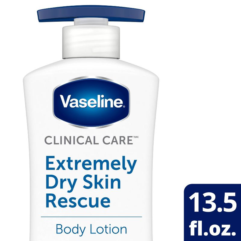 Vaseline Clinical Care Extremely Dry Skin Lotion Unscented - 13.5 fl oz, 1 of 5