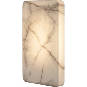 Energizer LED Night Light Light Sensing Back lit Marble Design Plug In Nightlight for Bathroom Electric White